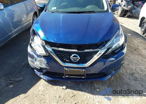 2017 Nissan Sentra S z USA, uszkodzony, nr VIN 3N1AB7AP6HY405822